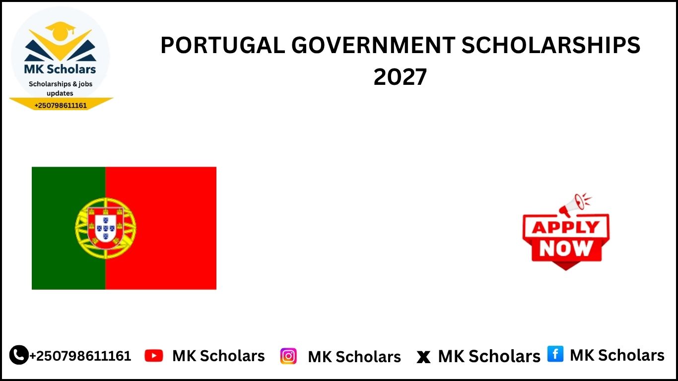 PORTUGAL GOVERNMENT SCHOLARSHIPS 2027
